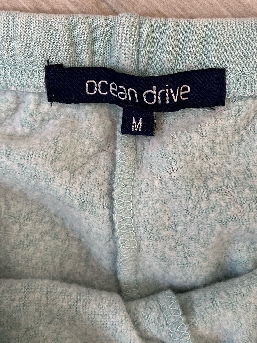 Ocean Drive Teal Green Sweatpants Medium - Picture 3 of 4